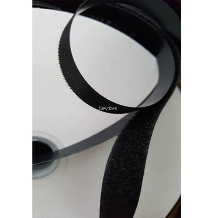 Velcro Fastener (Black) 1.5cm